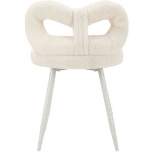 Mauro Ferretti Stoel Mini Ilary 40x67 cm wit