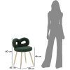 Mauro Ferretti Stoel Mini Ilary 40x67 cm groen