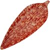 Mauro Ferretti Decoratieschaal Tropfen Rood 50x18x4 cm