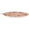 Mauro Ferretti Decoratieschaal Druppel Browy 35x22x2,5 cm bruin