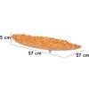 Mauro Ferretti Decoratieschaal Druppel Rood Oranje 57x27x5 cm