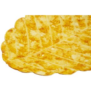 Mauro Ferretti Decoratieschaal Tropfen 57x27x5 cm geel