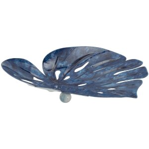 Mauro Ferretti Decoratieschaal Druppel 27x23x5 cm blauw