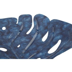 Mauro Ferretti Decoratieschaal Druppel 27x23x5 cm blauw