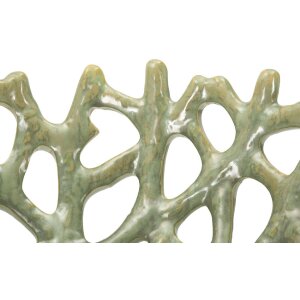Mauro Ferretti Schaal Koraal Ø 35x13 cm groen