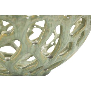 Mauro Ferretti Schaal Koraal Ø 35x13 cm groen