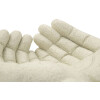 Mauro Ferretti Decoratieschaal Hands Stons 22,7x20x7,3 cm crème