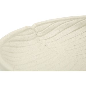 Mauro Ferretti Decoratieschaal Stons 33x29x4 cm creme