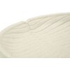 Mauro Ferretti Decoratieschaal Stons 33x29x4 cm creme