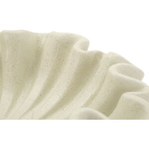 Mauro Ferretti Decoratieschaal Stons Ø 31x9 cm creme