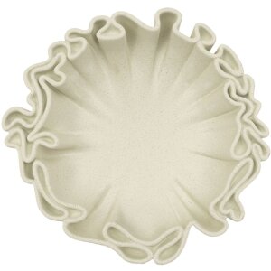 Mauro Ferretti Decoratieschaal Stons 30,5x29x7,5 cm creme