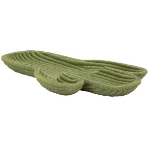 Mauro Ferretti Decoratieschaal Kaktus 34x20x3 cm groen
