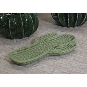 Mauro Ferretti Decoratieschaal Kaktus 34x20x3 cm groen