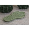 Mauro Ferretti Decoratieschaal Kaktus 34x20x3 cm groen