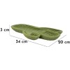 Mauro Ferretti Decoratieschaal Kaktus 34x20x3 cm groen