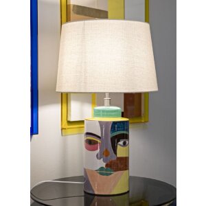 Mauro Ferretti Tafellamp Piccassy Kleur E27 40x65 cm meerkleurig