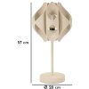 Mauro Ferretti tafellamp Wereldruimte E27 28x57 cm creme