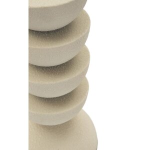 Mauro Ferretti Kandelaar Dune Pix 10x21 cm creme