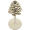 Mauro Ferretti Kandelaar Pigna Düne 9,5x22,5 cm creme