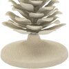 Mauro Ferretti Kandelaar Pigna Düne 9,5x11,5 cm creme