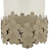 Mauro Ferretti Kandelaar Düne met Glas 12x16 cm creme