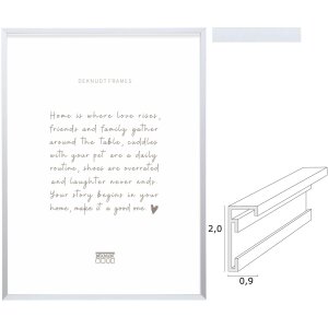 Deknudt S029D1 Aluminium Lijst Zilver 30x40 cm...