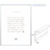 Deknudt S029D1 Aluminium Lijst Zilver 30x40 cm Wandmontage Staand Liggend