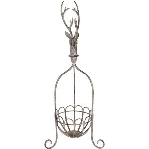 Clayre & Eef 5Y1320 Decoratieve mand hertenkop...