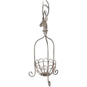Clayre & Eef 5Y1320 Decoratieve mand hertenkop...
