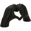 Hands Lover sculptuur Polyresin zwart 25x7,5x13,5 cm decoratieve figuur