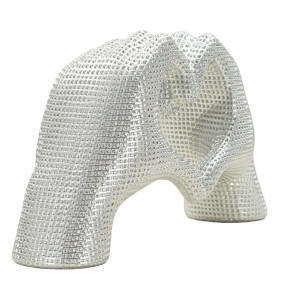 Lover Silver sculptuur polyresin zilver 25x7.5x13.5 cm...