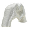 Lover Silver sculptuur polyresin zilver 25x7.5x13.5 cm handen hartvorm decor