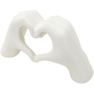 Mauro Ferretti Beeld Liefdeshanden Wit 25x7.5x13.5cm Polyresin Wit