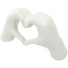 Mauro Ferretti Beeld Liefdeshanden Wit 25x7.5x13.5cm Polyresin Wit