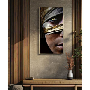 Mauro Feretti Wandschild Nairobi met lijst 52x4x102 cm