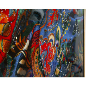 Mauro Ferretti Wandschilderij Moira met lijst 52x4x102 cm