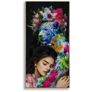 Mauro Ferretti Wanddecoratie Moira met lijst 52x4x102 cm