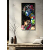 Mauro Ferretti Wanddecoratie Moira met lijst 52x4x102 cm
