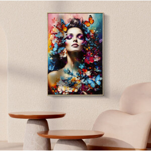 Mauro Ferretti Wandbild Marty met lijst 62x4x92 cm