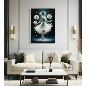Mauro Ferretti Wandschilderij Dans met lijst 72x4x102 cm
