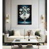 Mauro Ferretti Wandschilderij Dans met lijst 72x4x102 cm