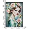 Mauro Ferretti Muurdoek Fantasie met lijst 72x4x102 cm