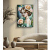 Mauro Ferretti Wandbeeld Fantasie met lijst 72x4x102 cm