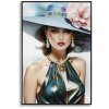 Mauro Ferretti Wandschild Pam met lijst 62x4x92 cm