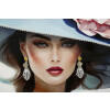 Mauro Ferretti Wandschild Pam met lijst 62x4x92 cm