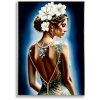 Mauro Ferretti Wanddecoratie Isabel met lijst 72x4x102 cm