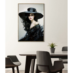 Mauro Ferretti Wandschilderij Dori met lijst 62x4x92 cm