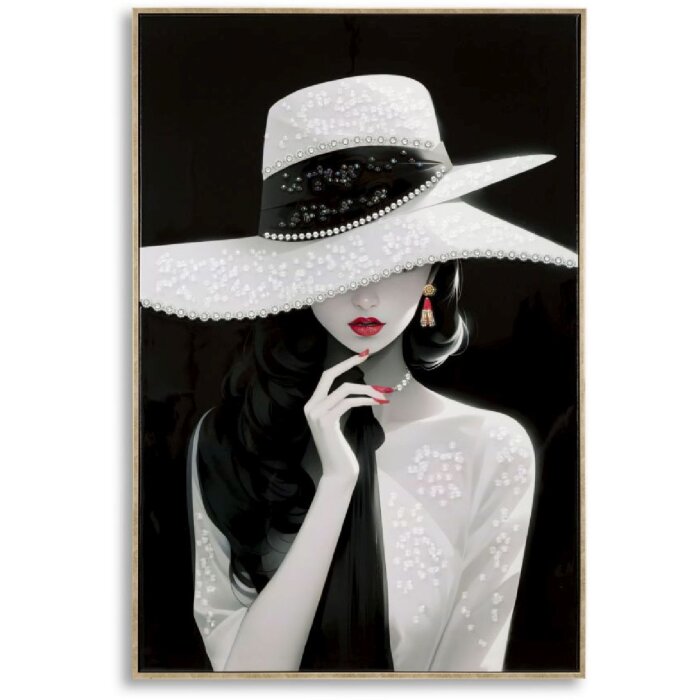 Mauro Ferretti Wandkunst Marty met lijst 62x4x92 cm