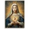 Mauro Ferretti Wandbeeld Madonna met lijst 72x4x102 cm
