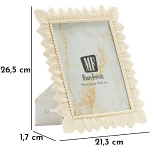 Mauro Ferretti Fotolijst Helles Blatt 15x20 cm creme